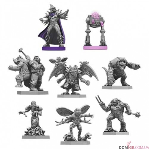Unmatched: Пригоди — TMNT — Extra Toppings: Ultimate Miniatures
